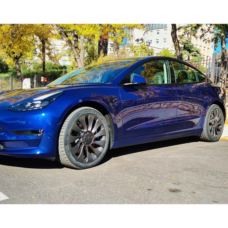 Tesla Ruedas Juego de 4 llantas forjadas réplica Uberturbine - Tesla Model S , X, 3 e Y
