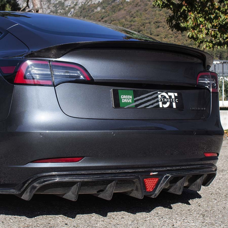 Πίσω διαχύτης από ανθρακονήματα CMST® - Tesla Model 3