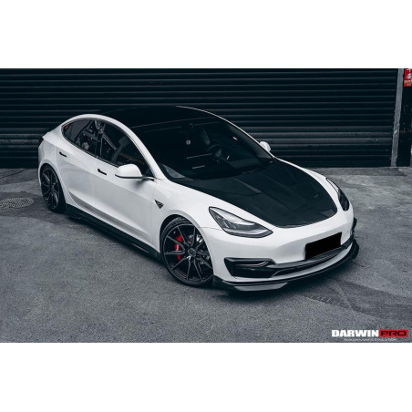 Kit de spoiler delantero DarwinProAERO V1 para Tesla Model 3