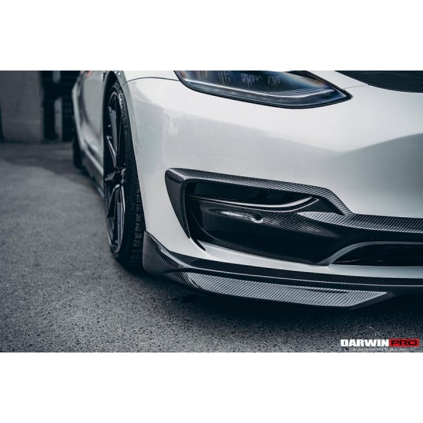 Kit de spoiler delantero DarwinProAERO V1 para Tesla Model 3