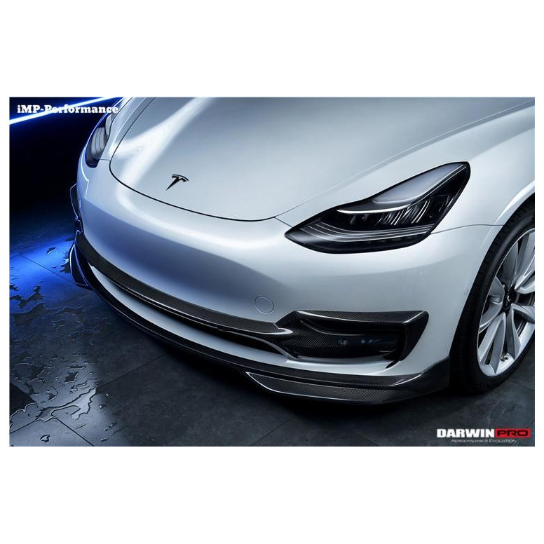 Frontspoilersæt DarwinProAERO V1 til Tesla Model 3
