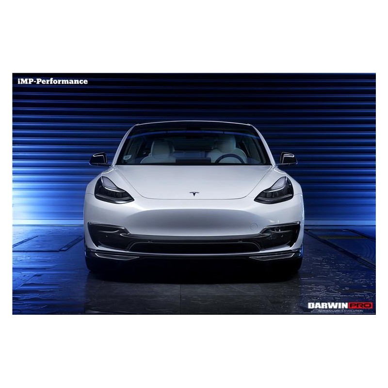 Stoßstangeneinsatz vorne Carbon Kit DarwinProAERO V1 für Tesla Model 3