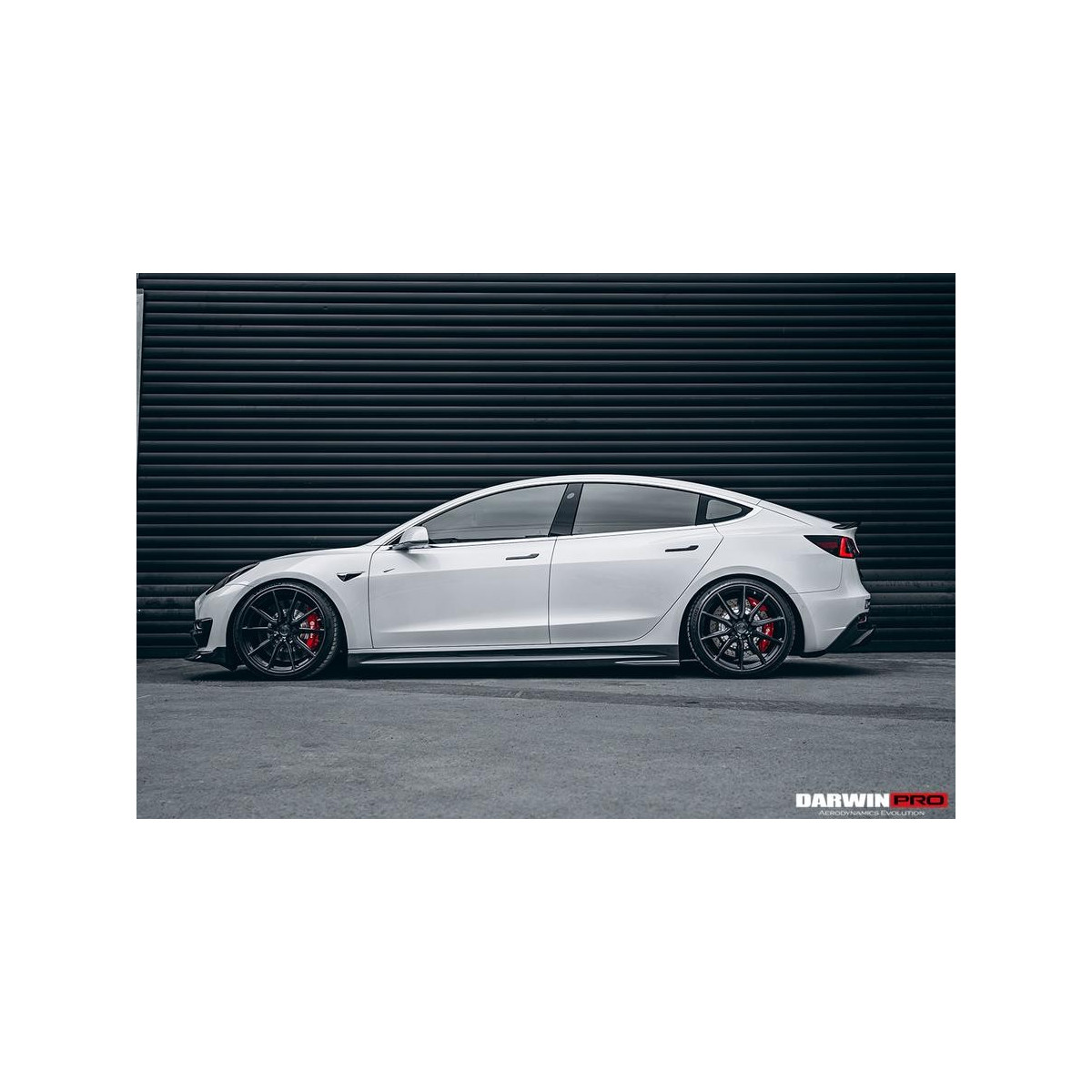 Tesla Fuste laterale din carbon DarwinProAERO V1 pentru Model 3