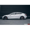 Carbon side skirts DarwinProAERO V1 kit for Tesla Model 3