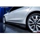 Saias laterais em carbono DarwinProAERO V1 kit para Tesla Model 3