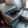Front center console carbon cup holder - Tesla Model S and X
