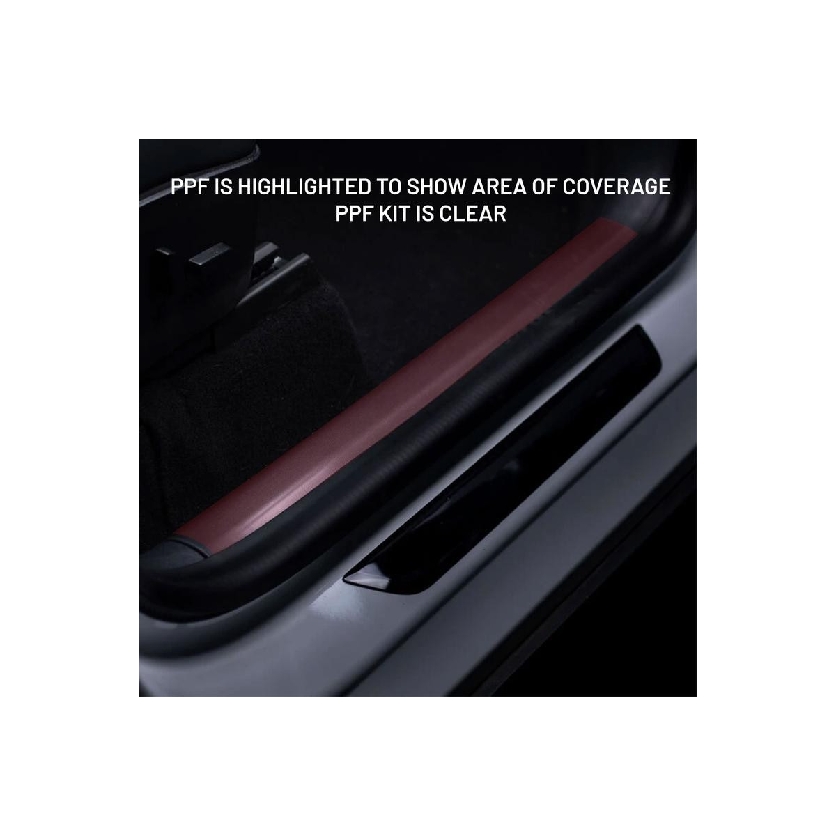 Tesla Protecția pragului interior al ușii PPF - Model Y