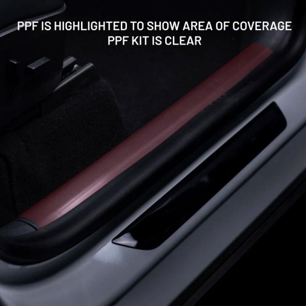 PPF protection for interior door sills - Tesla Model Y
