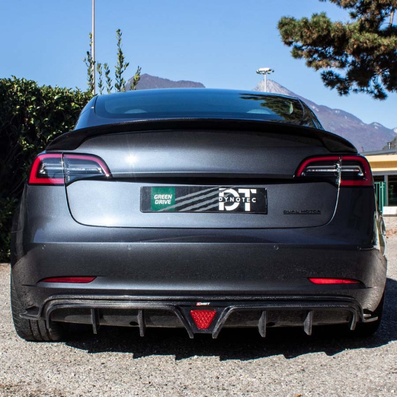 Πίσω διαχύτης από ανθρακονήματα CMST® - Tesla Model 3