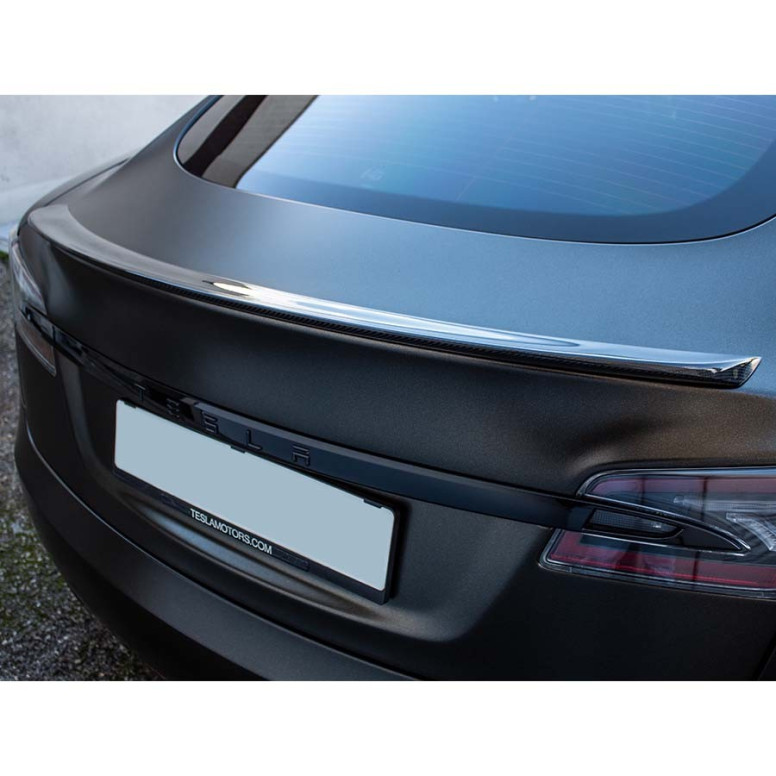 Tylny spojler z włókna węglowego do Tesla Model S 2012-2021