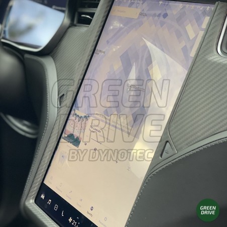 Contour Carbon-Bildschirm - Tesla Model X und S