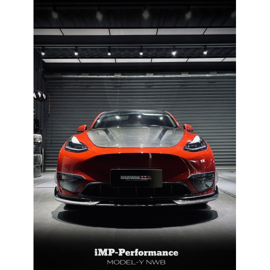 DarwinPro iMP-Performance frontspoiler för Tesla Model Y