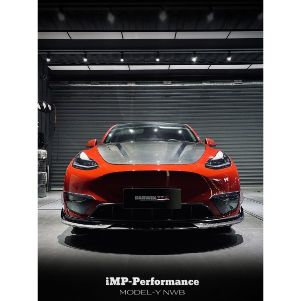DarwinPro iMP-Performance frontspoiler för Tesla Model Y
