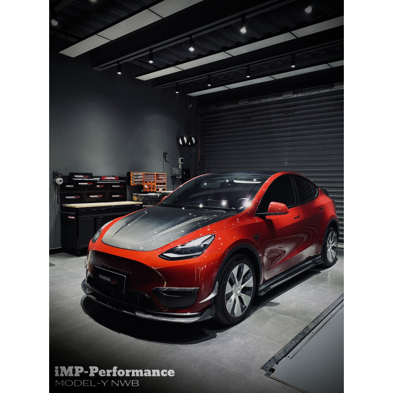 DarwinPro iMP-Performance -sarjan hiilikuituinen konepelti Tesla Model Y:lle