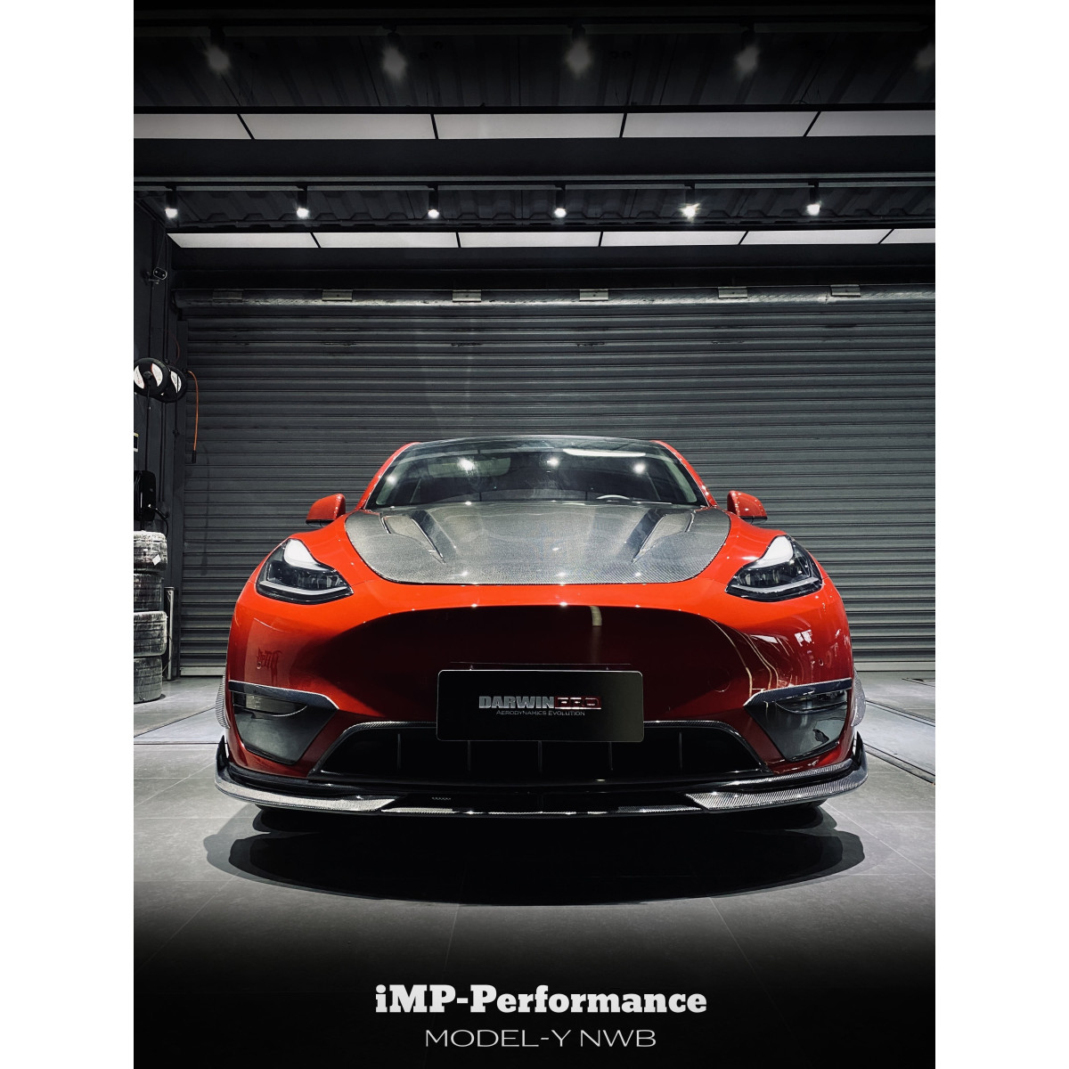 Capotă din carbon kit DarwinPro iMP-Performance pentru Tesla Model Y