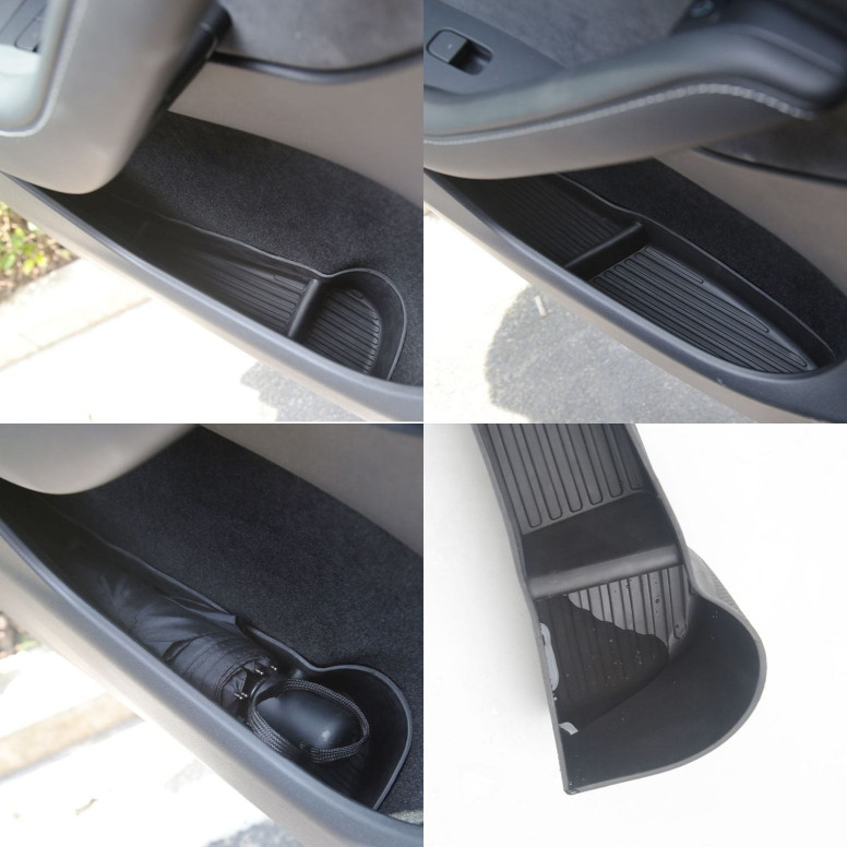 Organizator și protecție interioară din plastic pentru uși pentru Tesla Model 3 și Model Y