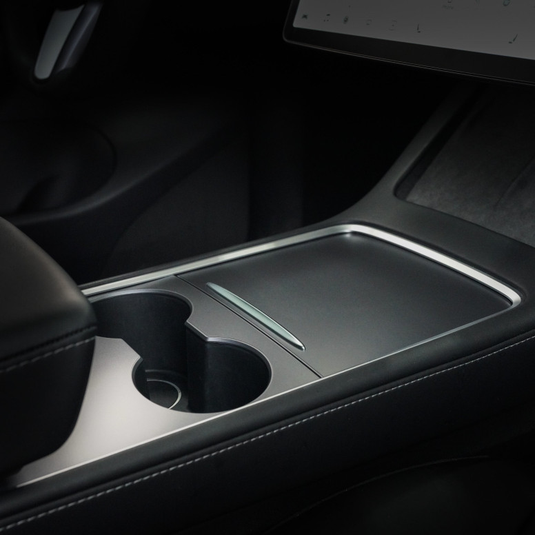 Ματ προστασία PPF κεντρικής κονσόλας V2 2021 για Tesla Model 3 και Tesla Model Y