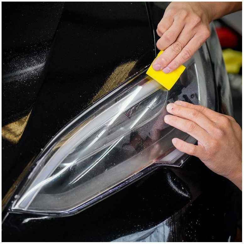 PPF-cover til forlygter fortil til Tesla Model S