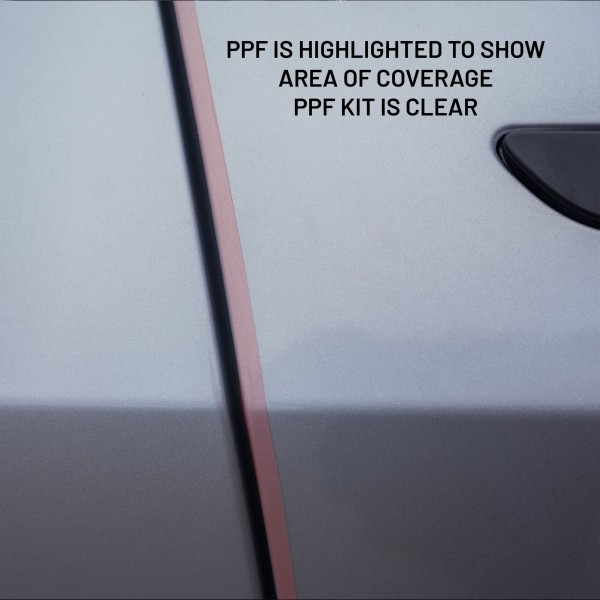 PPF door corner protection for Tesla Model S, Model X, Model 3 and Model Y