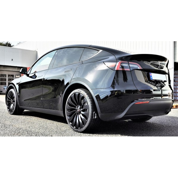 Sæt med 4 19" 20" og 21" UberTurbine Style-fælge til Tesla Model SX, 3 og Y (halvt smedet)