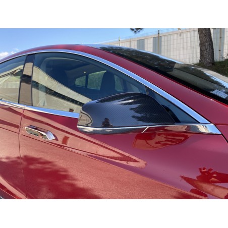Carbon-Rückspiegelabdeckungen - Tesla Model S