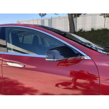 Coperture per specchietti retrovisori in carbonio - Tesla Model S