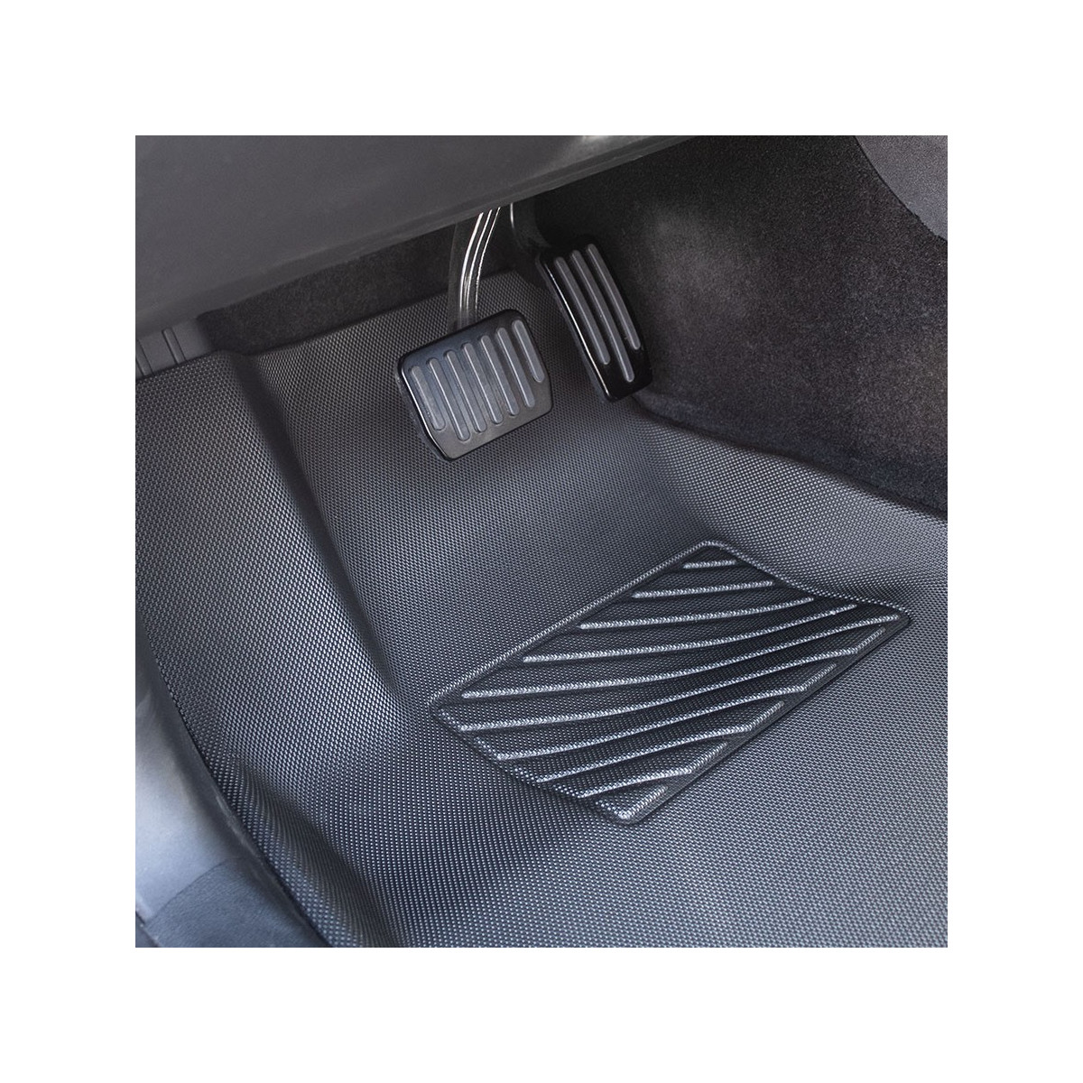Tapis 3D adaptés et formés pour Tesla Model 3