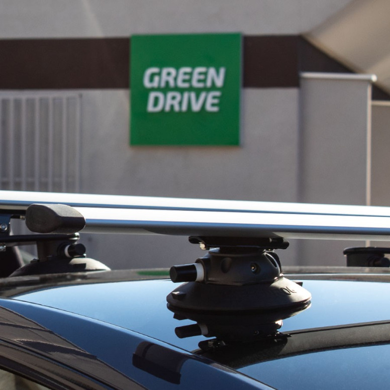 Barras de techo con ventosas TreeFrog para Tesla Model 3, Y, S y X