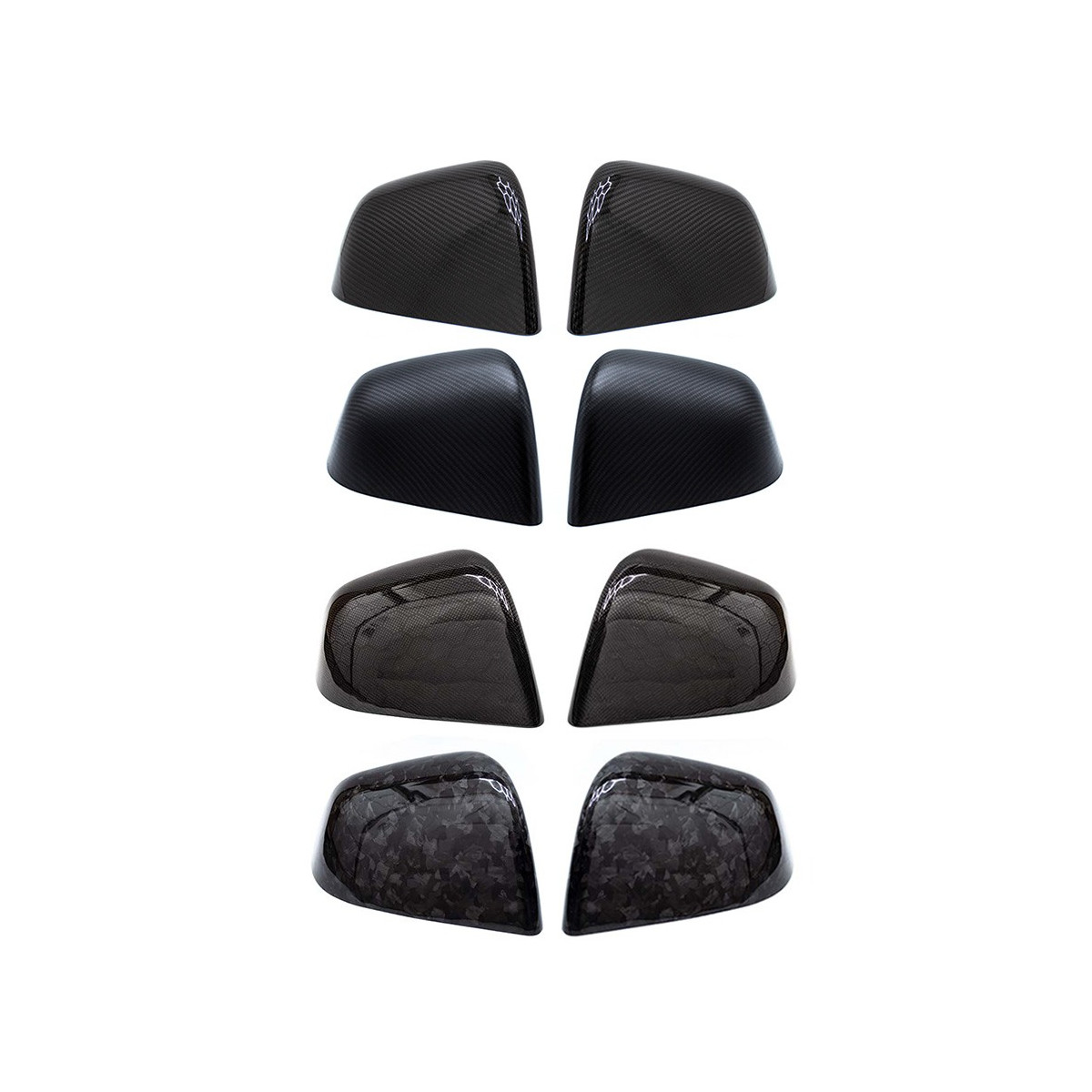 Capace de oglindă din carbon Tesla Model Y 2022-2024