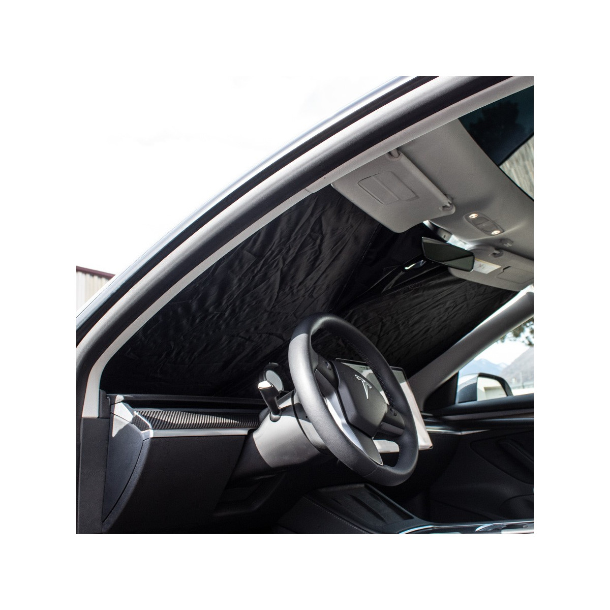 Para-brisas com pala de sol Tesla Model Y