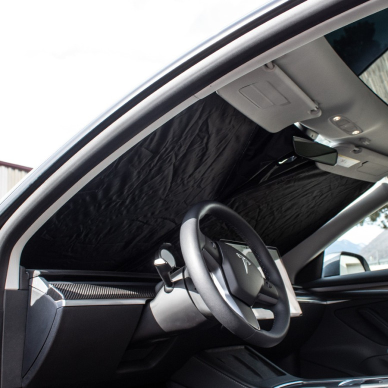 Solskjerm frontrute Tesla Model Y