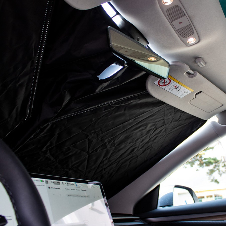 Para-brisas com pala de sol Tesla Model Y