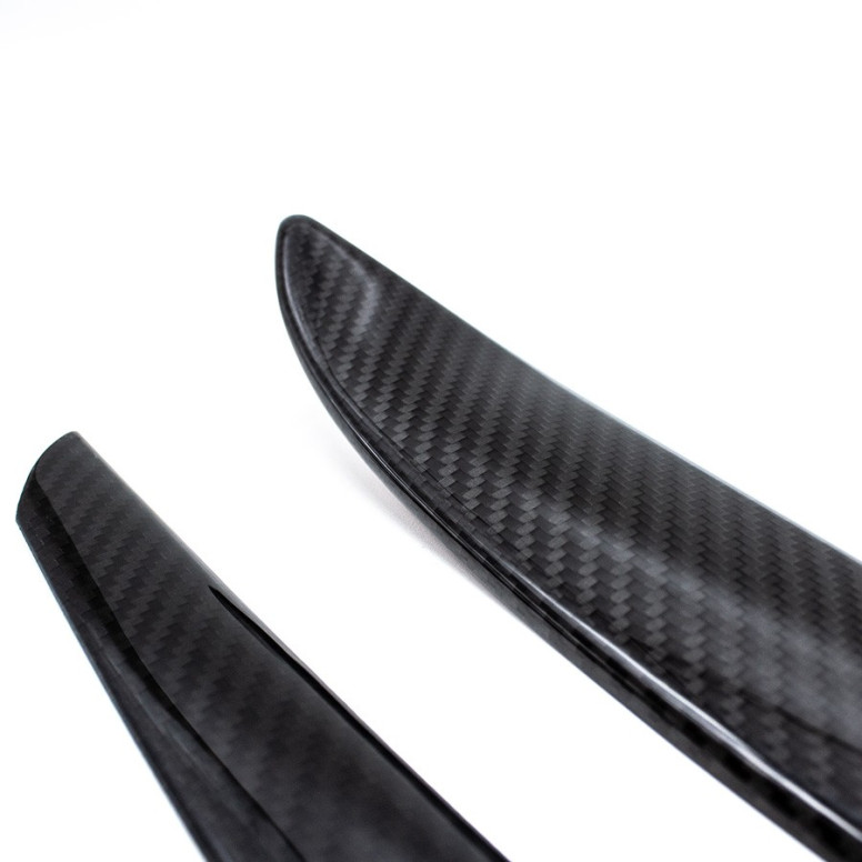 Inserts en carbone pour panneaux de portes - Tesla Model 3 2021-2023 et Model Y 2022-2024