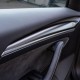 Inserts en carbone pour panneaux de portes - Tesla Model 3 et Y 2021+