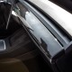 Inserto de salpicadero de carbono para Tesla Model 3 e Y