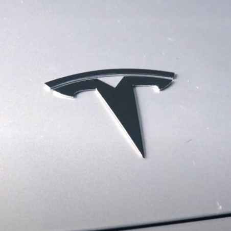 Logofolie for og bag - Tesla Model S, X, 3 og Y