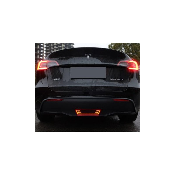 F1 type anti-collision rear light for Tesla Model Y