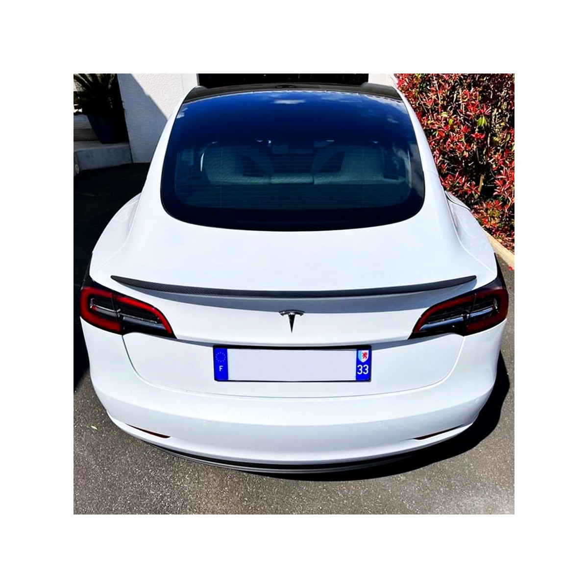 Tesla Model 3 Spoiler Prestanda - Green Drive Tillbehör