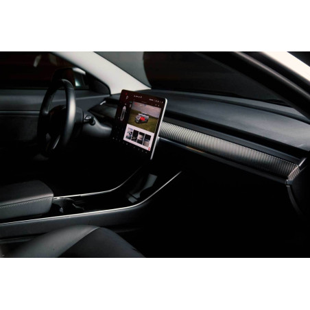 Instrumentbrætfolie til Tesla Model 3 2019-2023 og Model Y 2022-2024