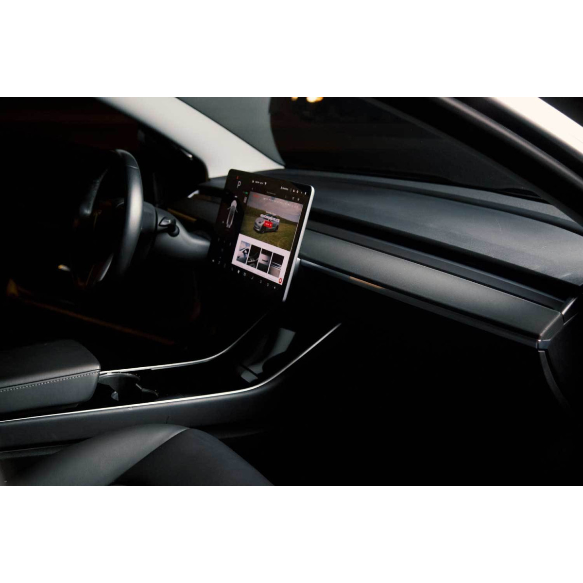 Vinilo de salpicadero para Tesla Model 3 2019-2023 y Model Y 2022-2024