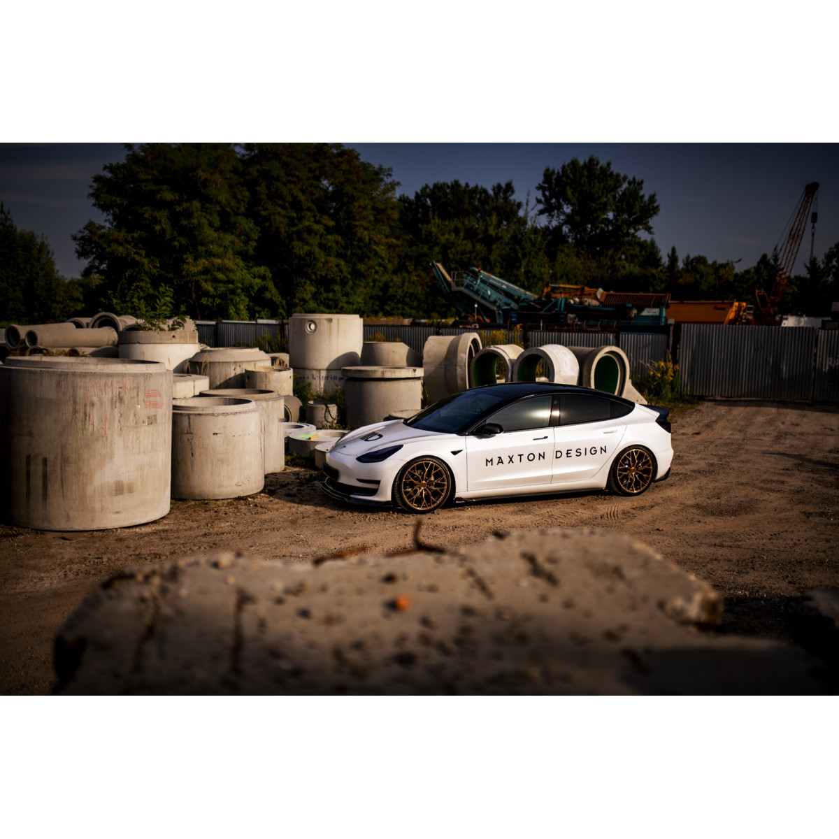 Lot de 4 jantes Concaver CVR1 pour Tesla