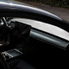 Inserție de bord din carbon pentru Tesla Model 3 2019-2023 și Model Y 2022-2024