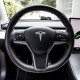 Carbon steering wheel insert for Tesla Model 3 and Y