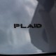 Adhesive logo lettering Plaid for Tesla
