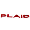 Selvklæbende logobogstaver Plaid til Tesla