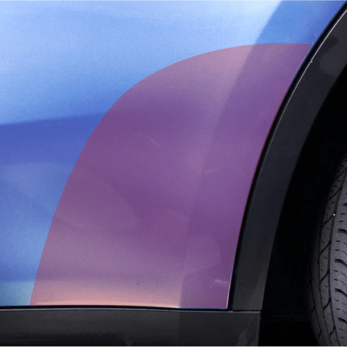 PPF bakstycken i miniutförande för Tesla Model Y