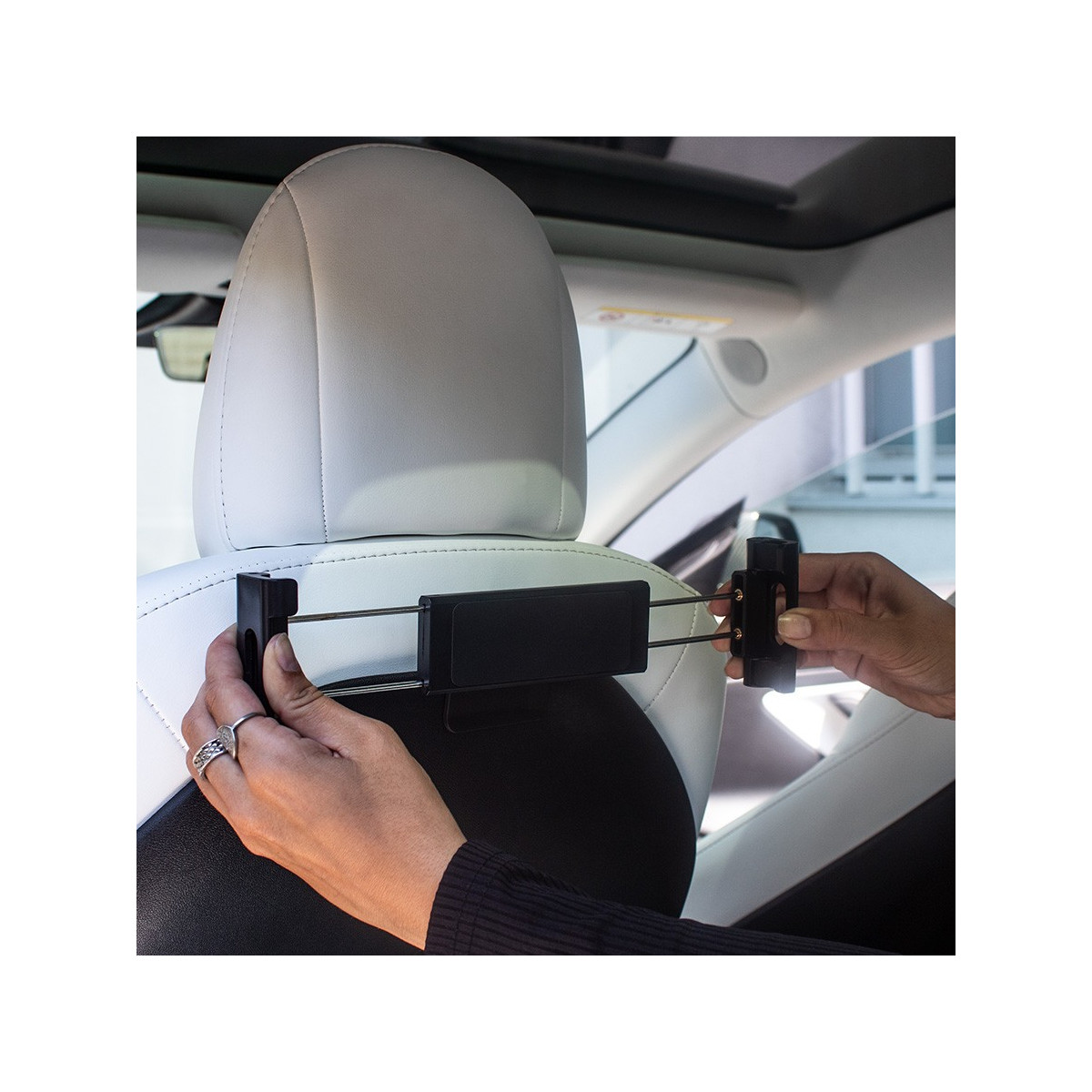 Suporte para tablet e telemóvel para os bancos traseiros - Tesla Model 3 e Y