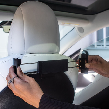 Suporte para tablet e telemóvel para os bancos traseiros - Tesla Model 3 e Y