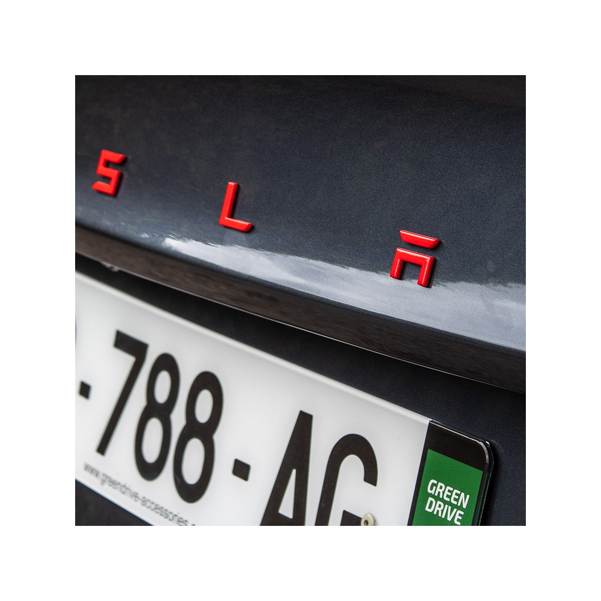 Logo til bagagerum i roadster-stil – Tesla Model S , X, 3 og Y