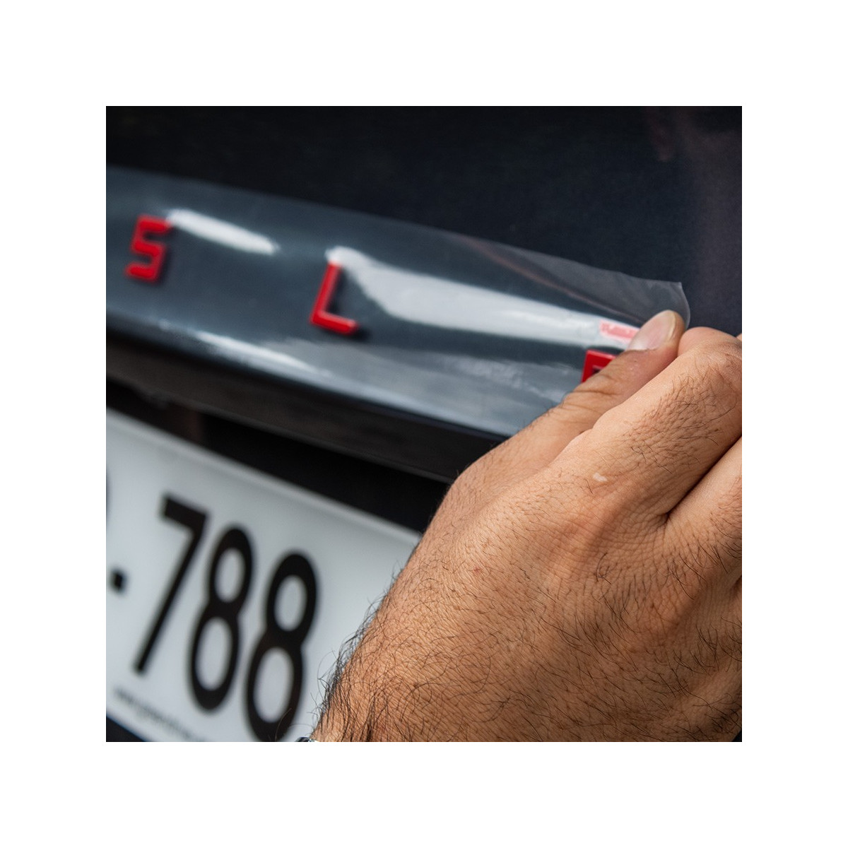 Logo til bagagerum i roadster-stil – Tesla Model S , X, 3 og Y